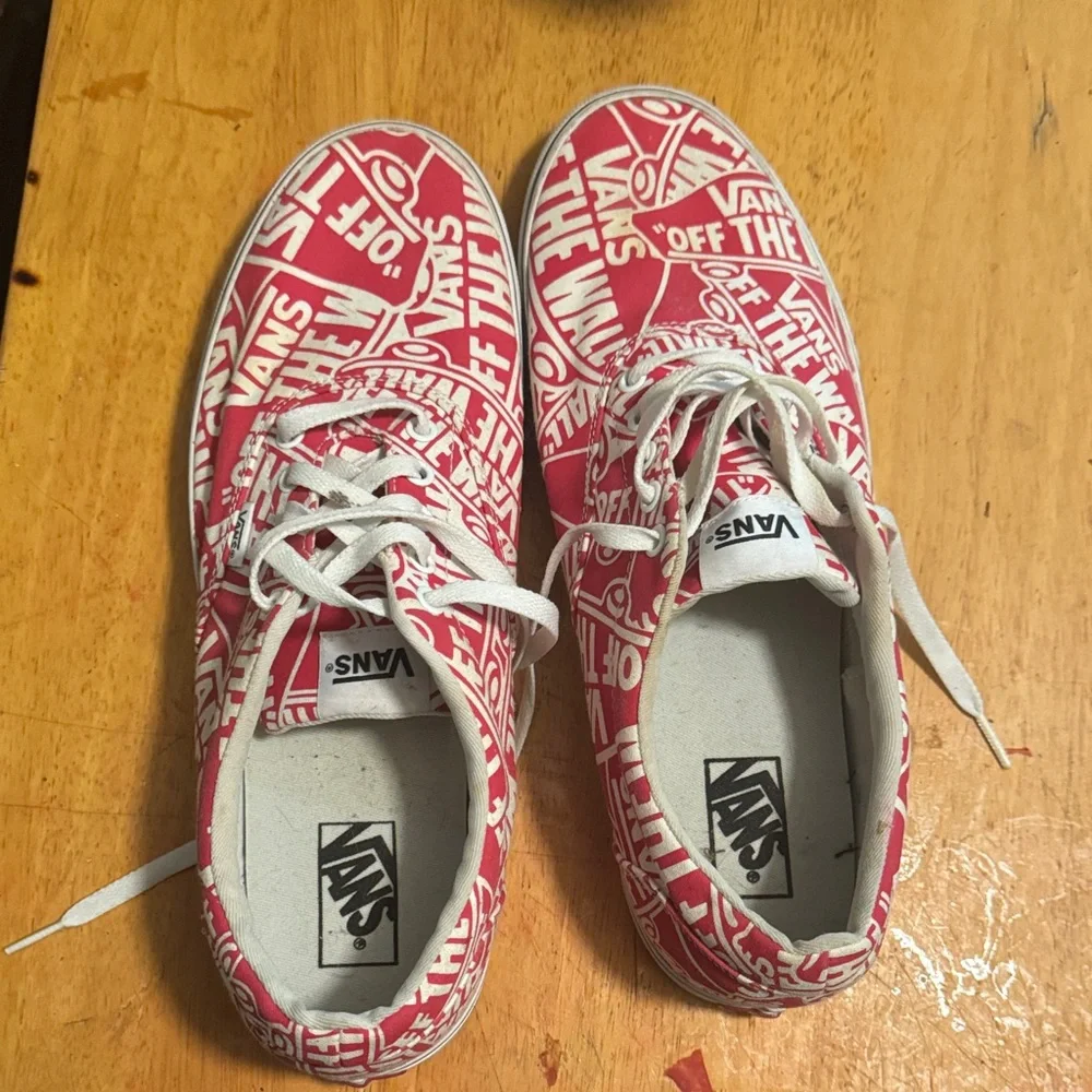 Vans White and Black NASA High-Top Sneakers plus 2 vans low tops as a bonus! - Picture 4 of 5